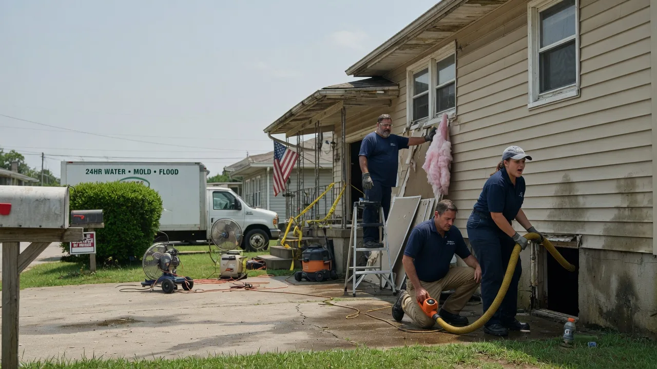 Water Damage Repair in Kinsley, KS near me